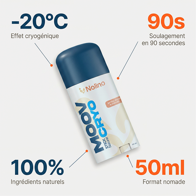Nolino Cryo - Stick Articulations et Muscles